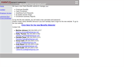 Desktop Screenshot of benefits.hantzgroup.com